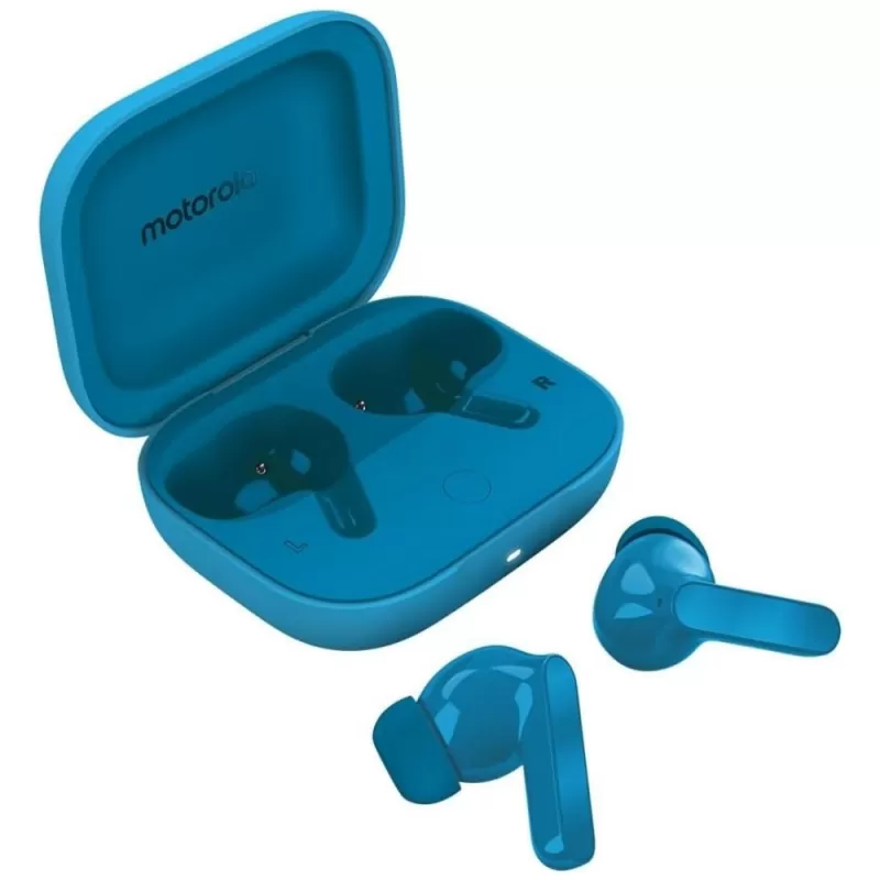 Auricular Motorola Moto Buds Bass XT2443-1 Bluetooth - Blue Jewel