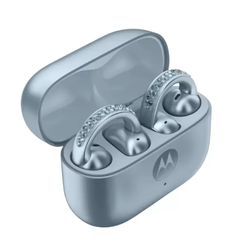 Auricular Motorola Moto Buds Loop Crystals by Swarovski XT2545-1 - Ice Melt