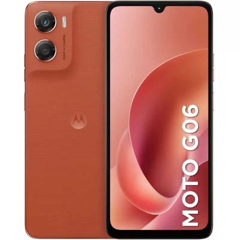 Smartphone Motorola moto G06 XT2535-2 DS LTE NFC 6.88" 4/64GB - Naranja