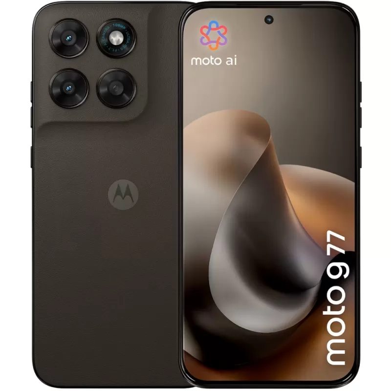 Smartphone Motorola Moto G77 XT2621-3 DS 5G 6.78" 8/256GB - Black Olive (Café)