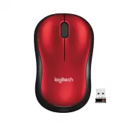 Mouse Wireless Logitech M185 - Red Mouse Wireless Logitech M185 - Red