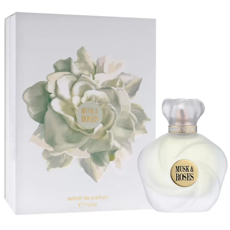 Perfume Ahmed Al Maghribi Musk & Roses EXDP Femenino - 75mL