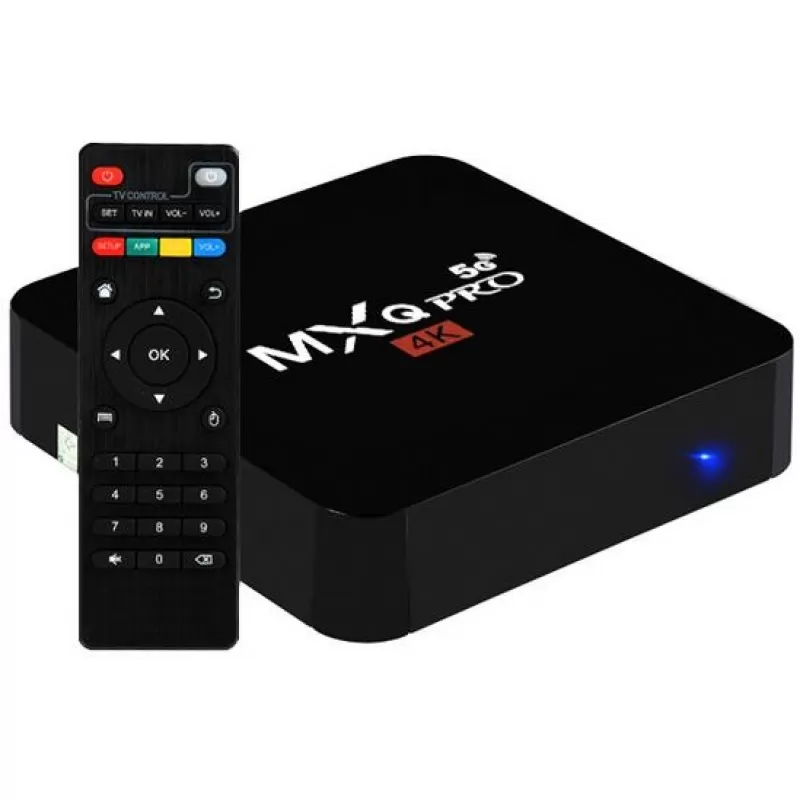 Receptor TV Box MXQ Pro 5G 4K 8/64GB Android - Black