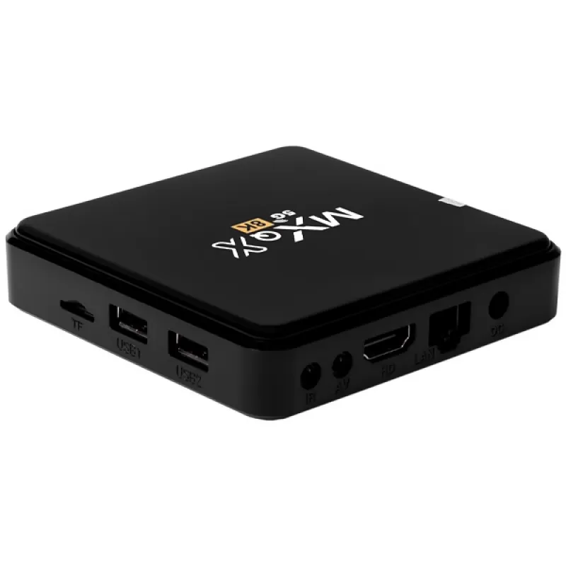 Receptor TV Box MXQ X 5G 8K 32/128GB - Black