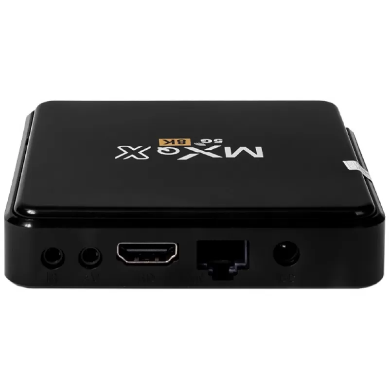 Receptor TV Box MXQ X 5G 8K 32/128GB - Black