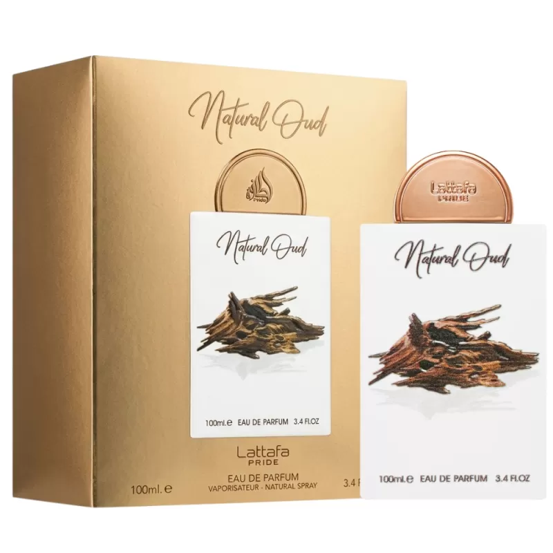 Perfume Lattafa Pride Natural Oud EDP Unisex - 100mL