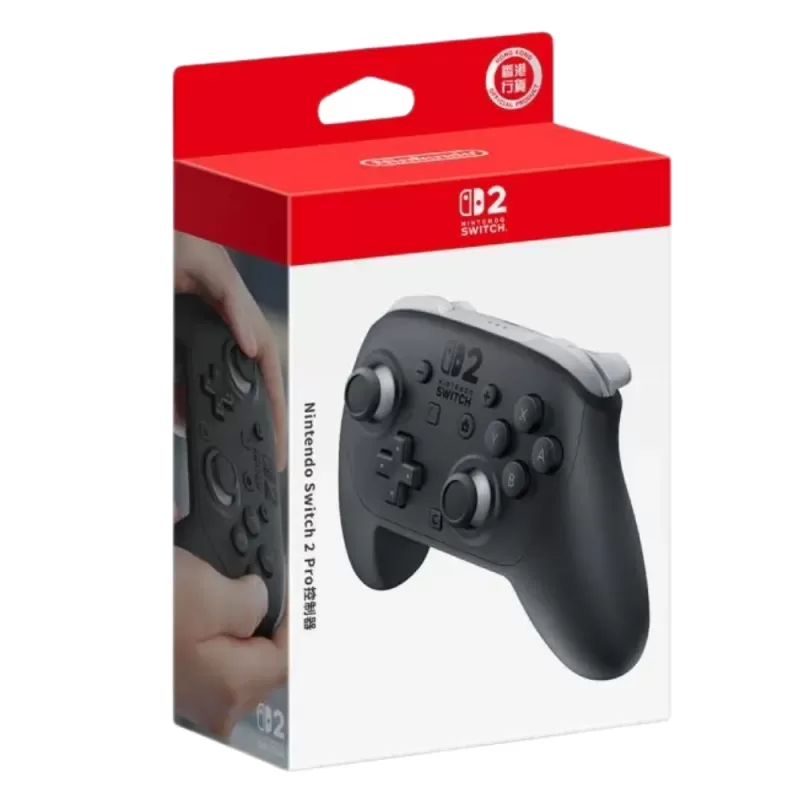 Control Nintendo Switch 2 Pro Wireless - Black (Hong Kong)