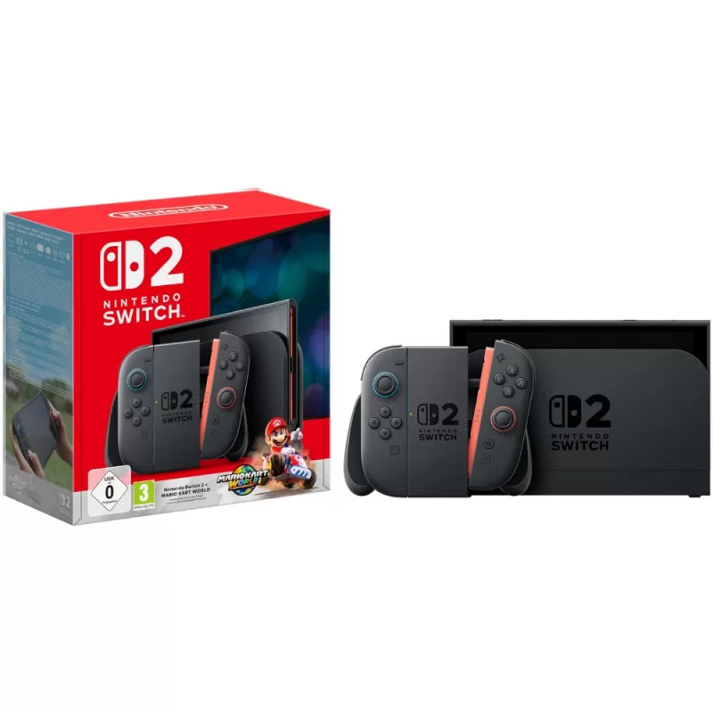 Consola Nintendo Switch 2 256GB Gray + Mario Kart World