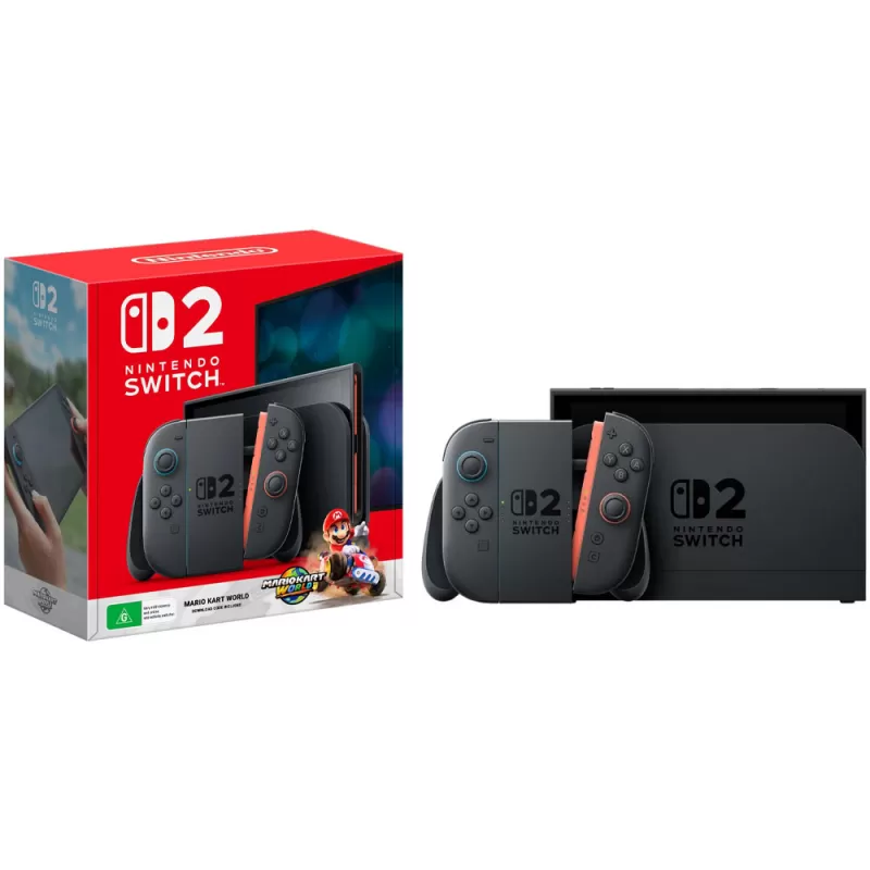 Consola Nintendo Switch 2 256GB Gray + Mario Kart World (Australia) Consola Nintendo Switch 2 256GB Gray + Mario Kart World (Australia)