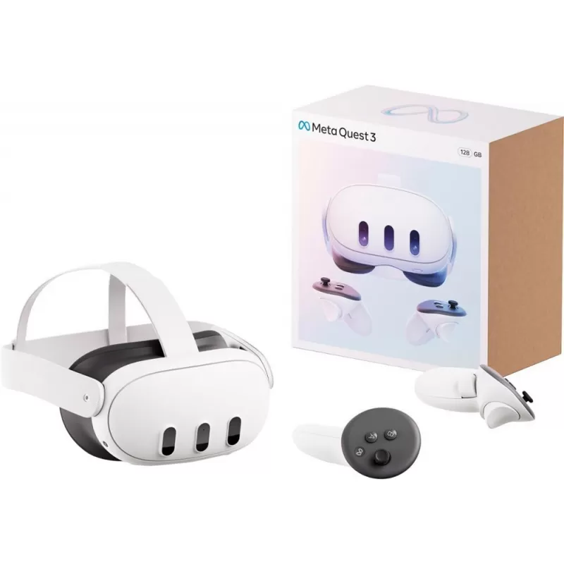 Lente de Realidad Virtual Meta Quest 3 128GB - White (Japonés)