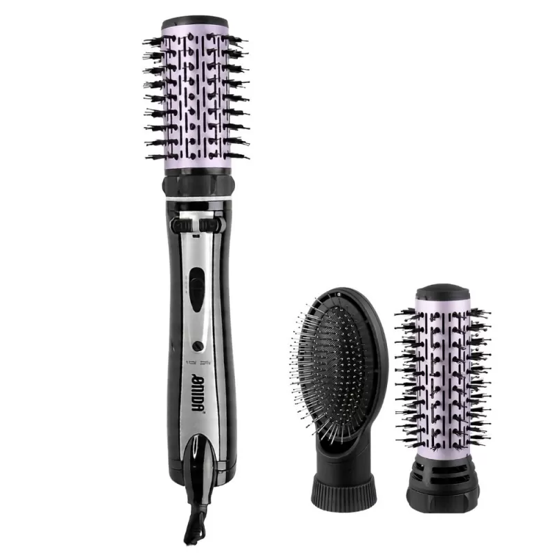 Cepillo Secador Rotativo Onida ON-1047 3en1 1500W 2V - Silver/Lilac