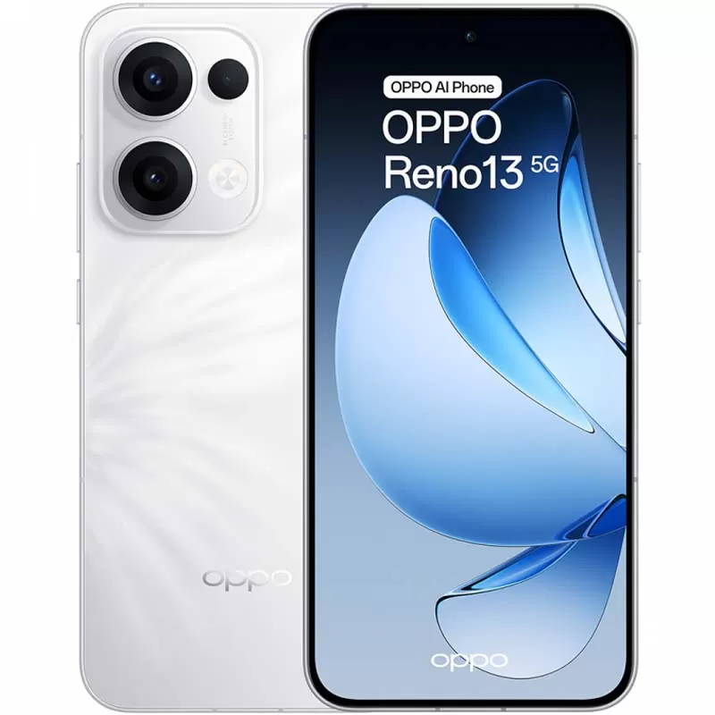 Smartphone Oppo Reno13 CPH2689 DS 5G 6.59" 12/256GB - Blanco