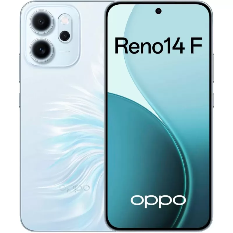 Smartphone Oppo Reno14 F CPH2743 DS 5G 6.57" 12/256GB - Azul Opalo