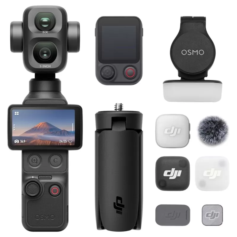 Cámara Estabilizadora DJI Osmo Pocket 4P Vlog Combo - Black