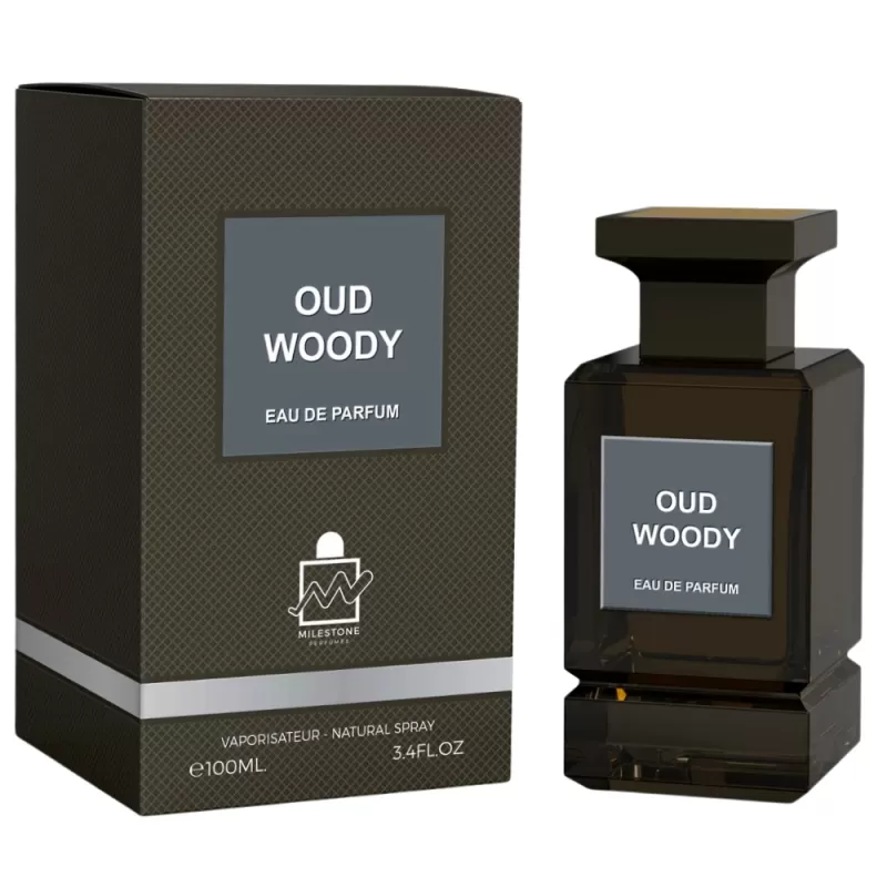 Perfume Milestone Oud Woody EDP Unisex - 100mL