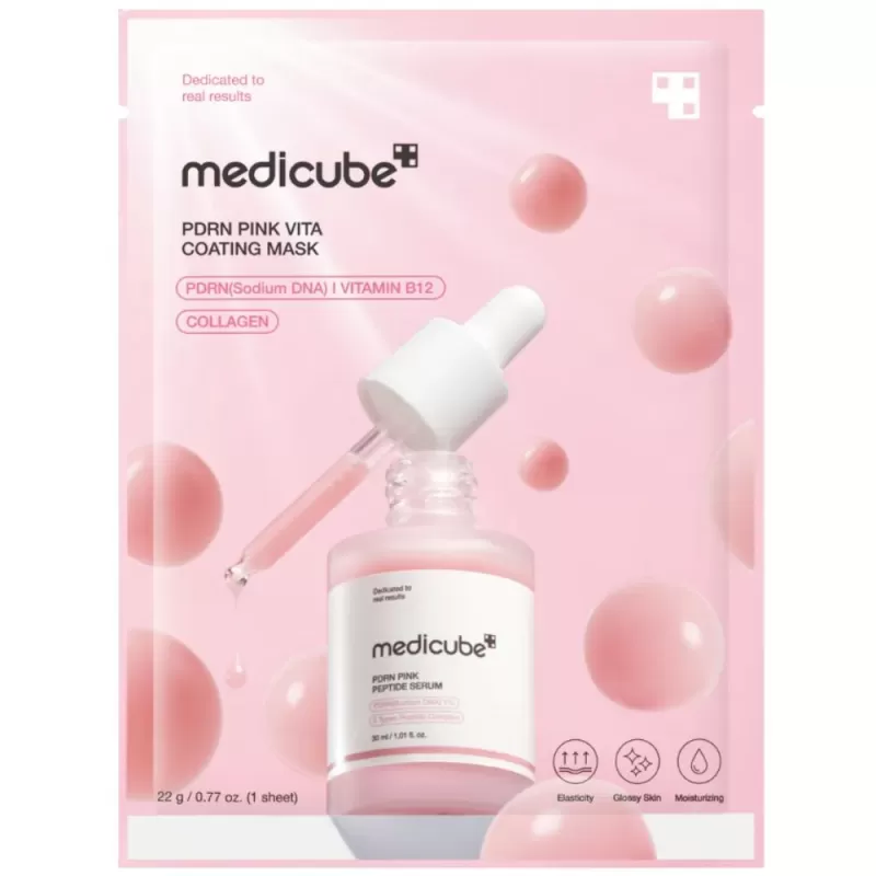 Mascarilla Facial Medicube PDRN Pink Vita Coating ...