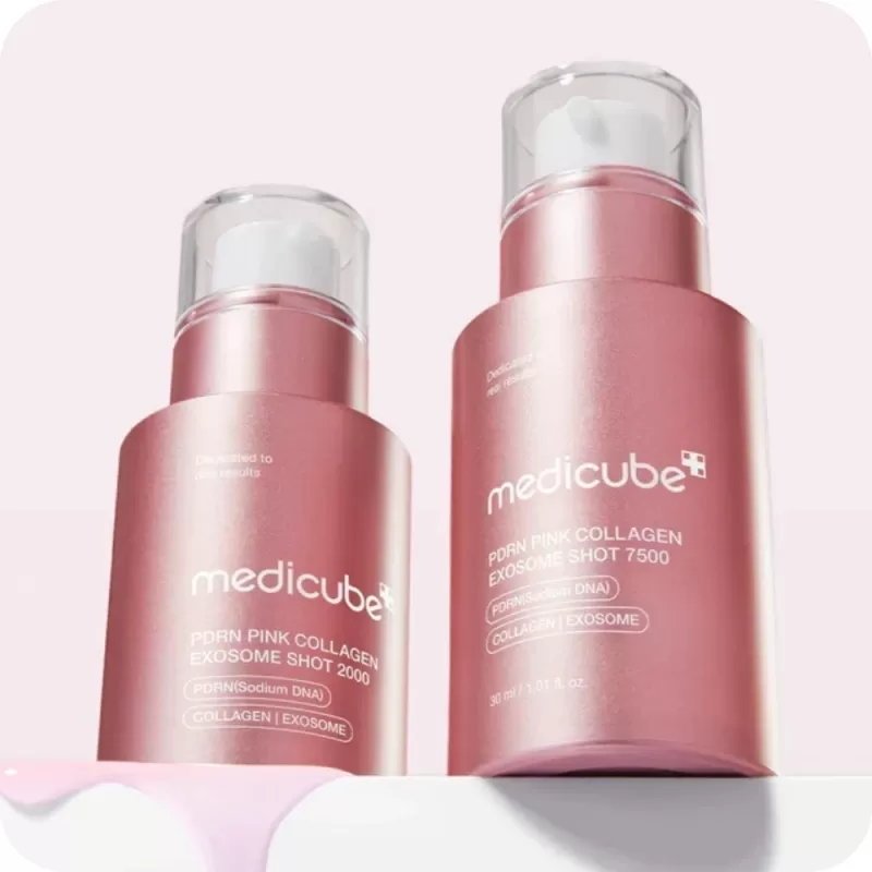 Sérum Facial Medicube PDRN Pink Collagen Exosome Shot 7500 - 30mL