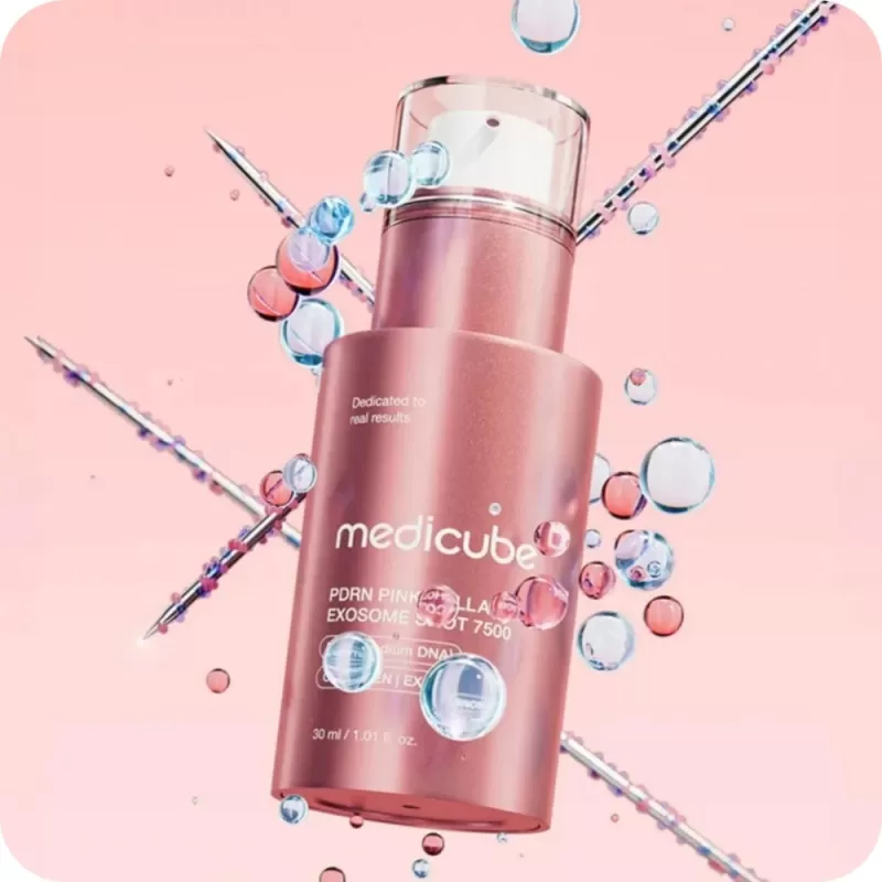 Sérum Facial Medicube PDRN Pink Collagen Exosome Shot 7500 - 30mL