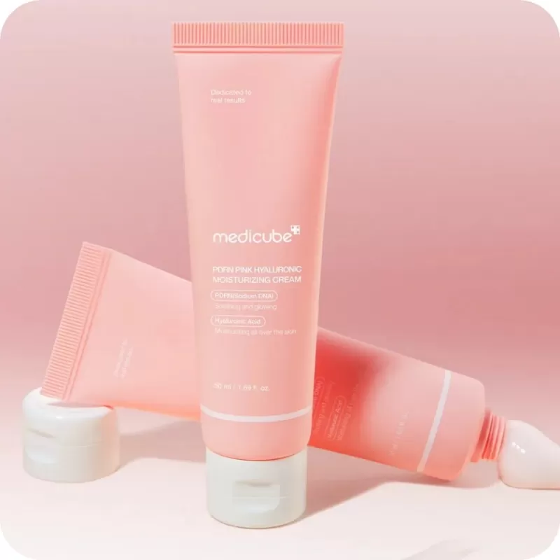 Crema Facial Medicube PDRN Pink Hyaluronic Moisturing - 50mL