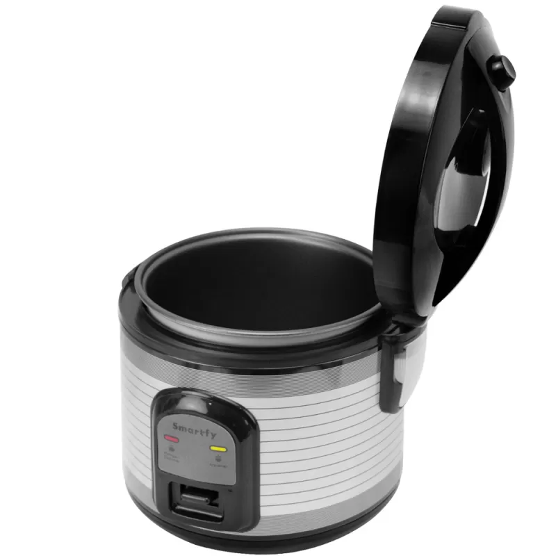 Olla Eléctrica para Arroz Smartfy PE01G 400W 110V 1L - Black/Silver