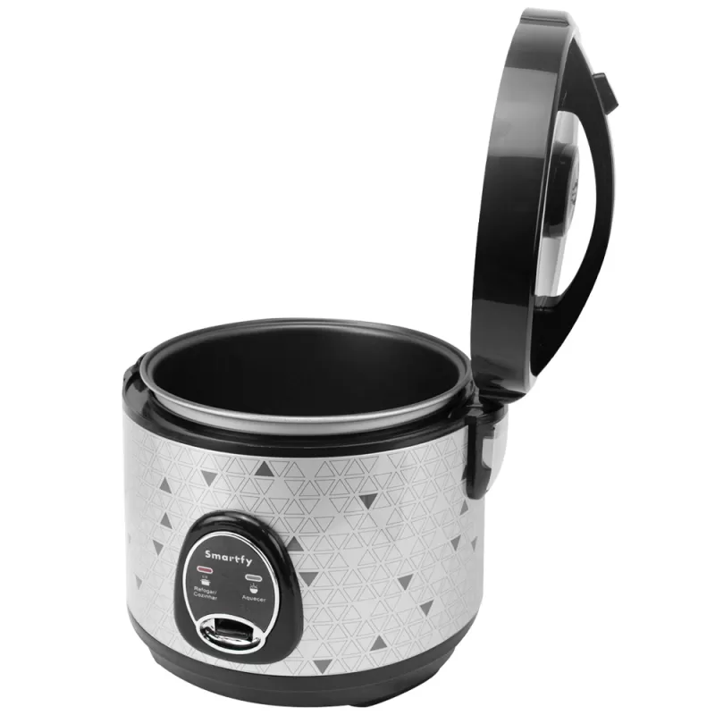 Olla Eléctrica para Arroz Smartfy PE02G 700W 110V 1.8L - Black/Silver