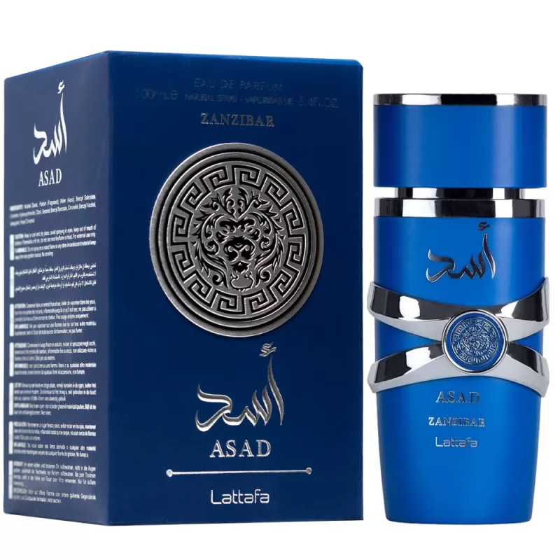 Perfume Lattafa Asad Zanzibar EDP Masculino - 100m...