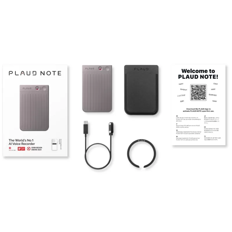 Grabador de Voz Plaud Note NB-100 Bluetooth - Starlight
