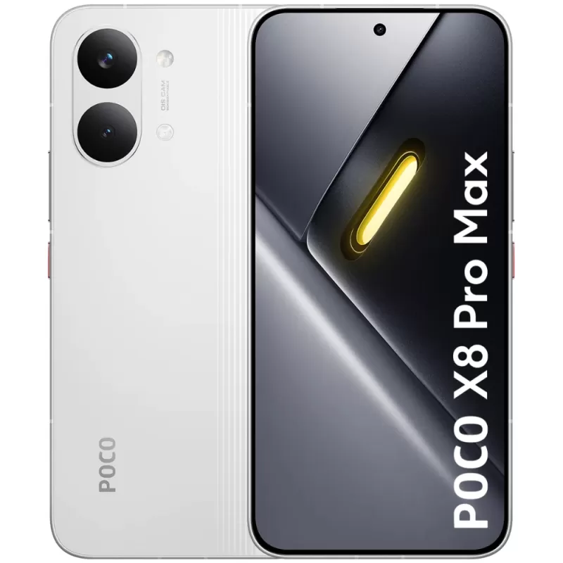 Smartphone Xiaomi Poco X8 Pro Max DS 5G 6.83" 12/512GB - White