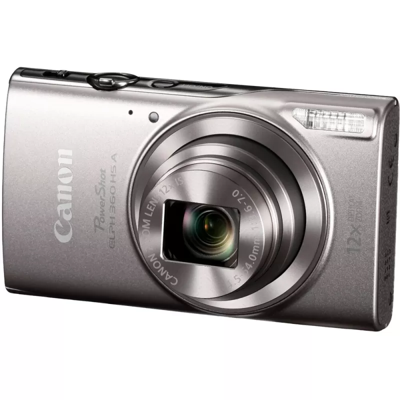 Cámara Digital Canon PowerShot ELPH 360 HS A - Silver