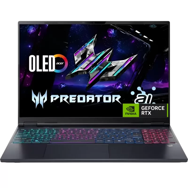 Notebook Acer Predator Helios Neo 16S AI PHN16S-71-98RF 16" OLED Intel Core Ultra 9 275HX 32GB/1TB W11H RTX5070Ti 12GB - Obsidian Black