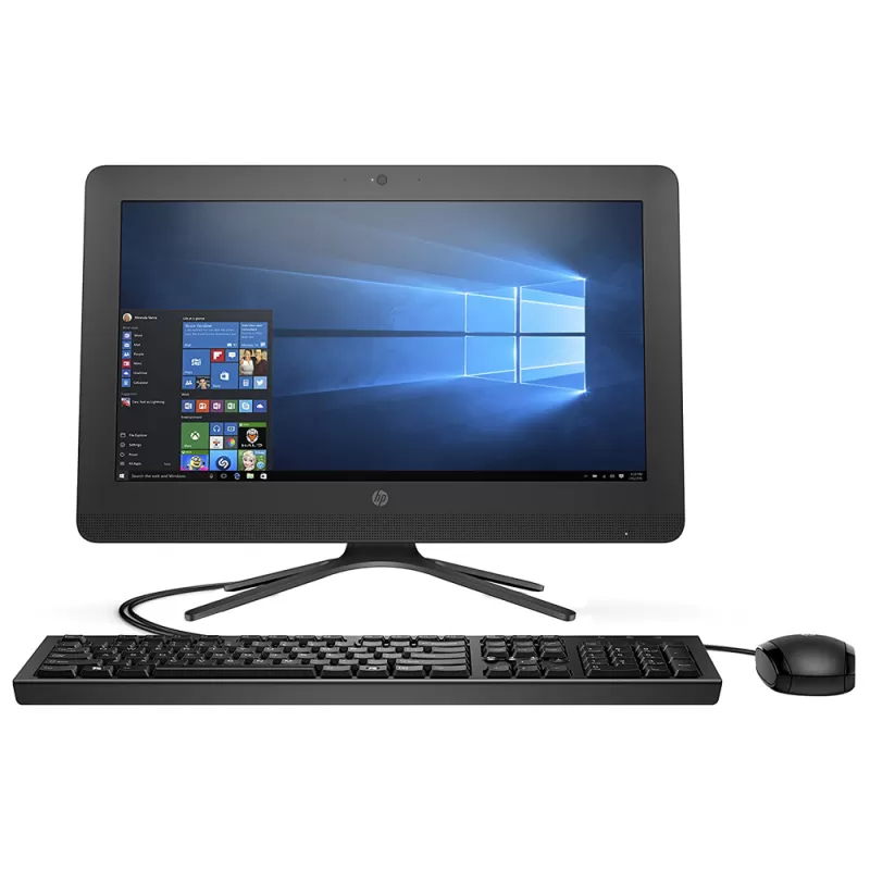 All-in-One HP 20-c401la con Tela 19.5/AMD A4-9125/4GB RAM/1TB HDD/W10 - Negro