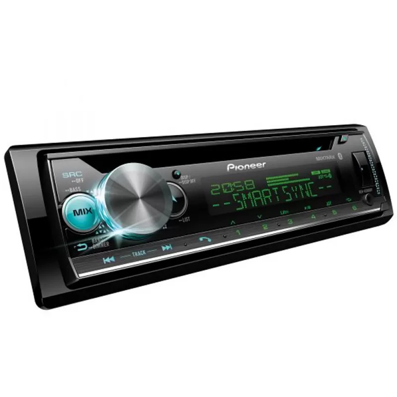 Toca CD Automotivo Pioneer DEH-X5000BT com Bluetooth/USB/MP3/Auxiliar - Preto