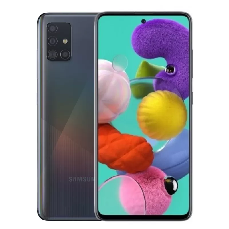 Smartphone Samsung Galaxy A51 SM-A515F DS 4/128GB - Prism Crush Black (GAR. PY/UY/ARG)
