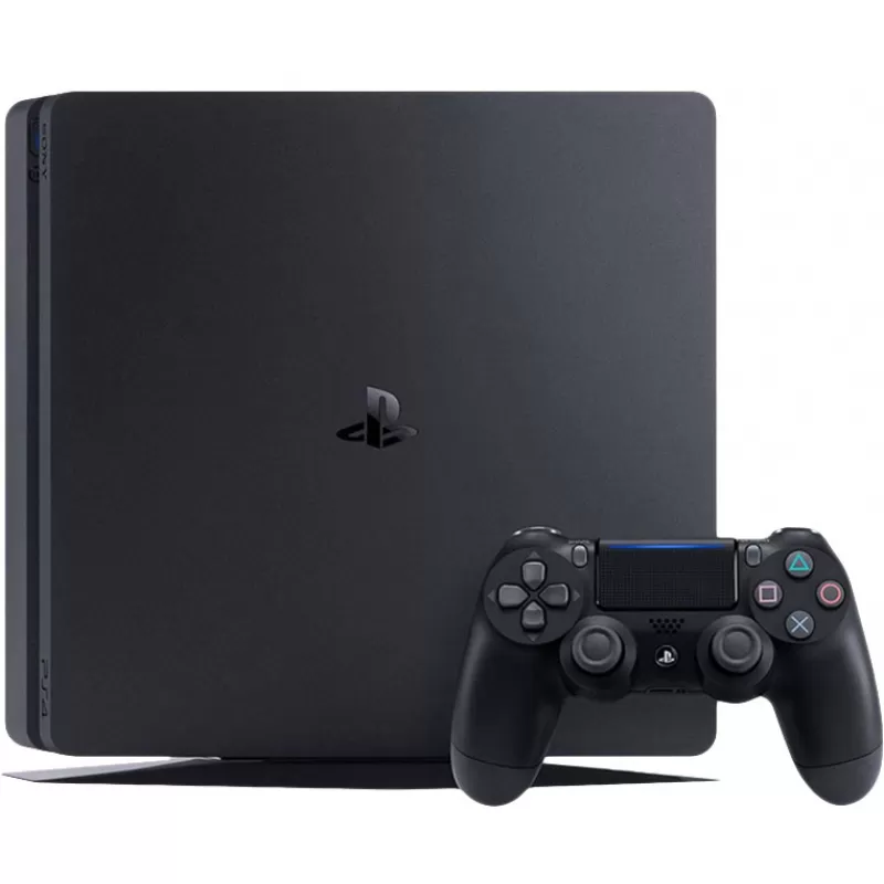 Consola Sony PlayStation 4 Slim CUH-2200A 500GB 2V - Jet Black (Japonés)