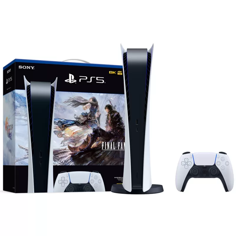 Consola Sony Playstation 5 Standard 825GB Branca + Jogo Final Fantasy XVI ( Digital) - Novo Atalho - O caminho mais económico para as suas compras em  tecnologia.