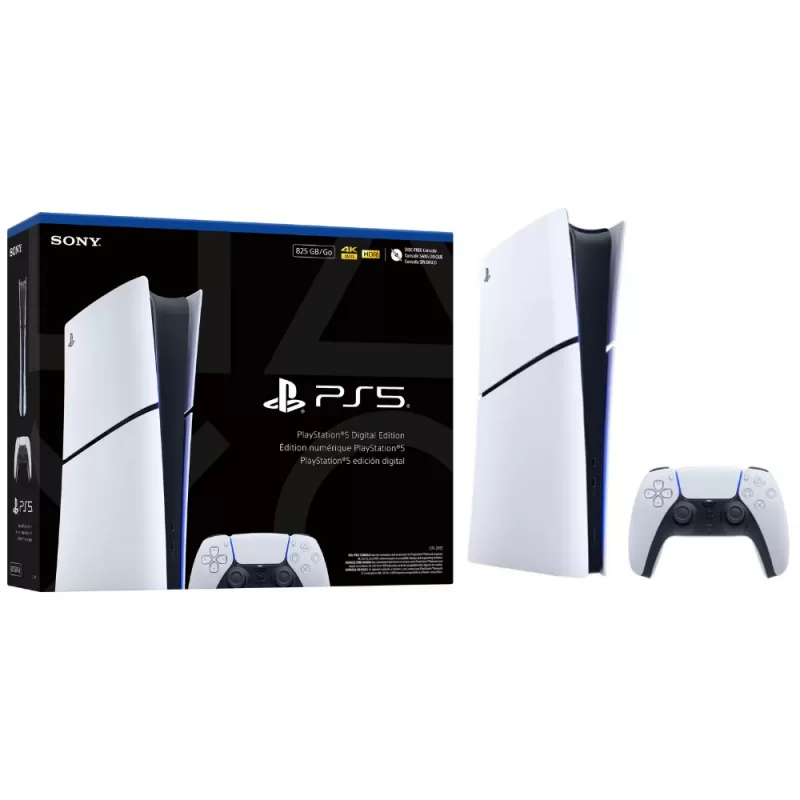 Consola Sony PlayStation 5 Slim Digital CFI-2115 825GB SSD - White/Black