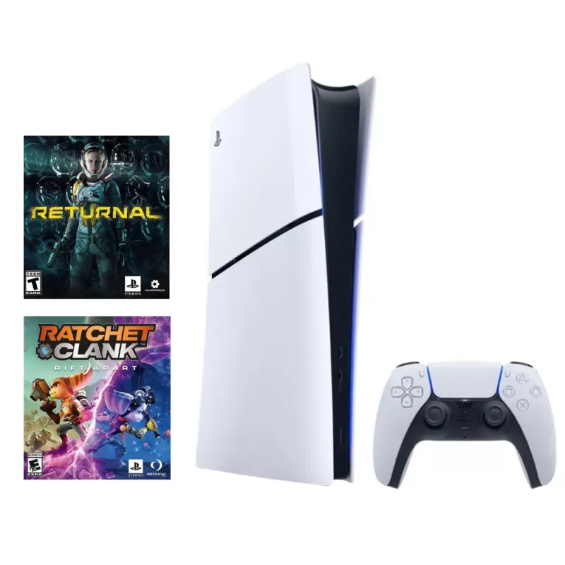 Consola Sony PlayStation 5 Slim CFI-2015 Digital 1TB SSD + juego Returnal / Ratchet & Clank