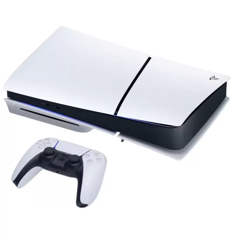 Consola Sony PlayStation 5 Slim Disk CFI-2115 1TB SSD Fortnite Flowering Chaos Bundle - White/Black