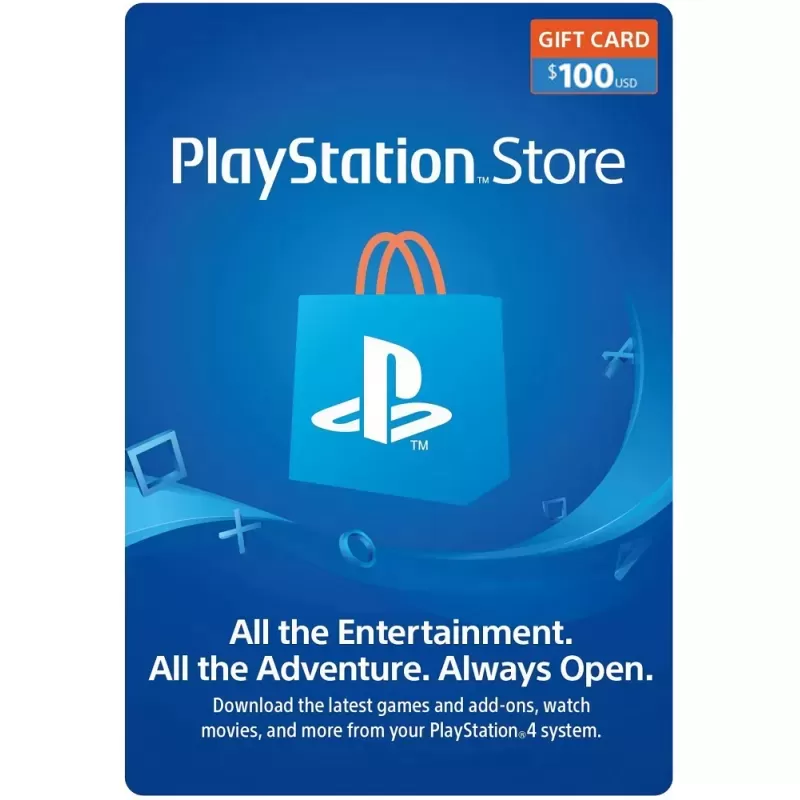 PlayStation Store Gift Card PSN - 100$ (USA)