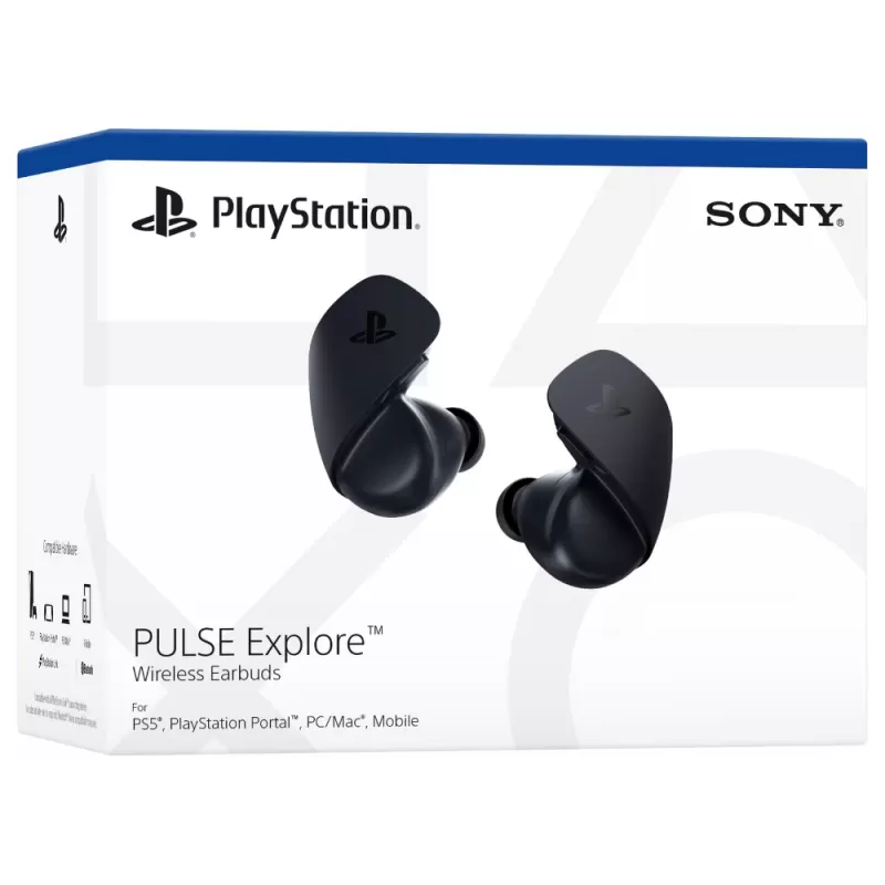 Auricular Wireless Sony Pulse Explore para PlayStation 5 - Midnight Black (Japonés)