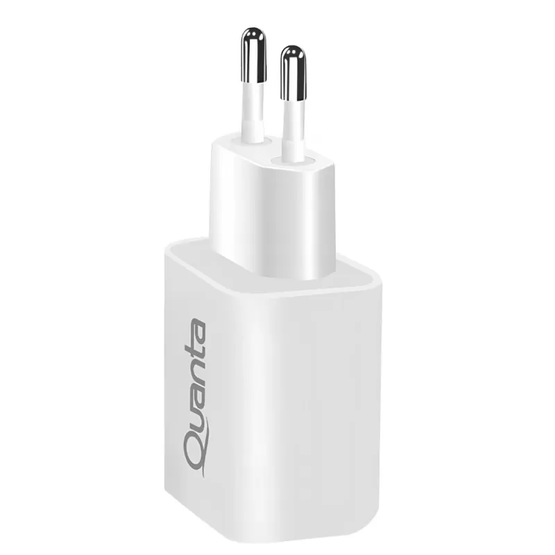 Adaptador Quanta QTCACR2 USB-A/USB-C QC3.0 20W - W...