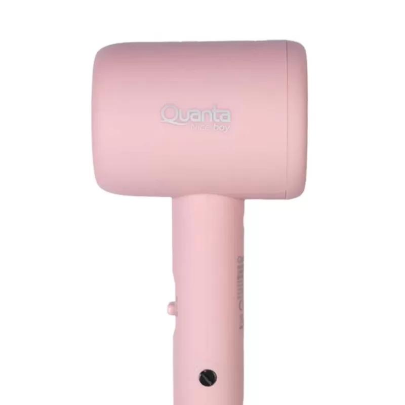 Secador de Cabello Quanta Nice Boy QTSDCP10 1000W 2V - Pink