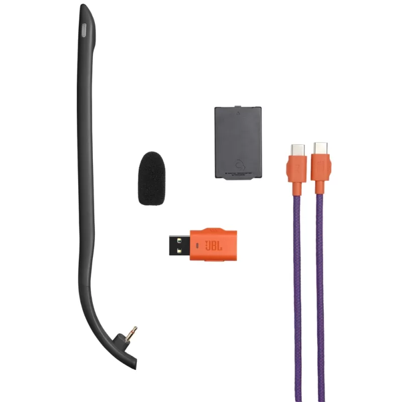 Auricular Gaming JBL Quantum 650 Wireless - Black/Purple