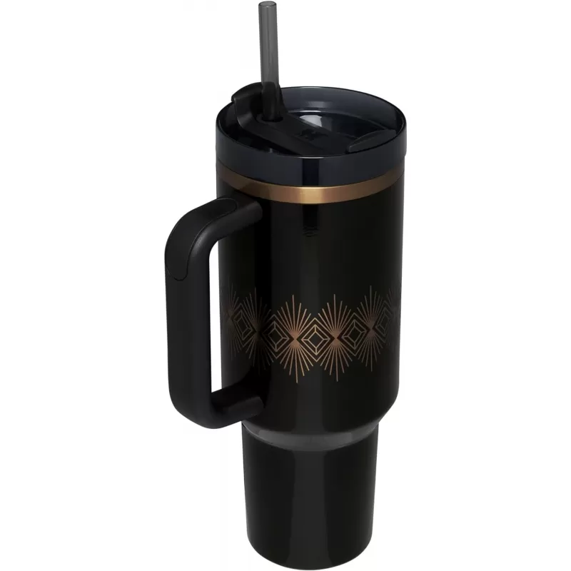 Vaso Térmico Stanley The FlowState Quencher H2.0 1.18L - Black Gloss Deco