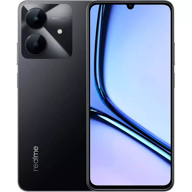 Smartphone Realme Note 60X RMX3938 DS LTE 6.74" 4/128GB - Marble Black