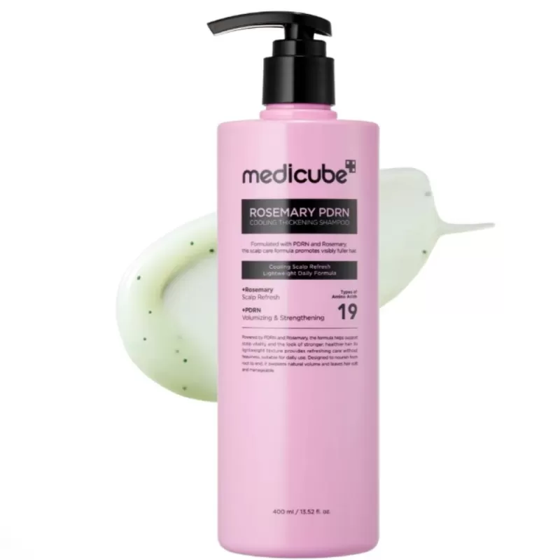 Shampoo Medicube Rosemary PDRN Cooling Thickenning - 400mL