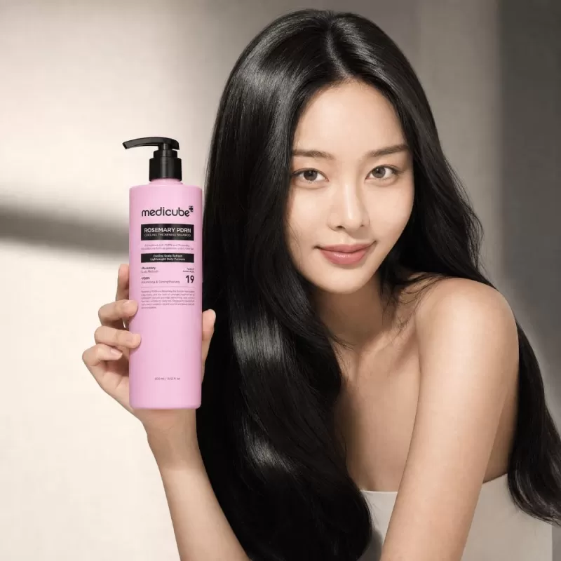Shampoo Medicube Rosemary PDRN Cooling Thickenning - 400mL