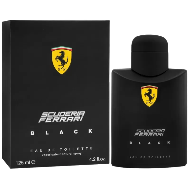 Perfume Ferrari Scuderia Ferrari Black EDT Masculino - 125mL