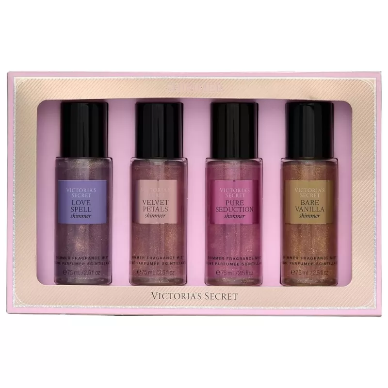 Kit Victoria's Secret Shimmer - 75mL (4 unidades)