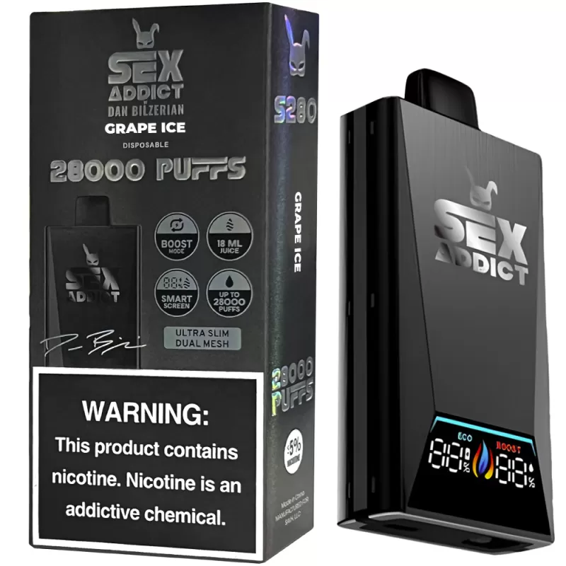 Vaper Descartable Sex Addict By Dan Bilzerian S280...
